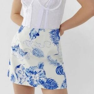 BDG x Urban Outfitters Serafina Tropical Mini Skirt - Cherubs